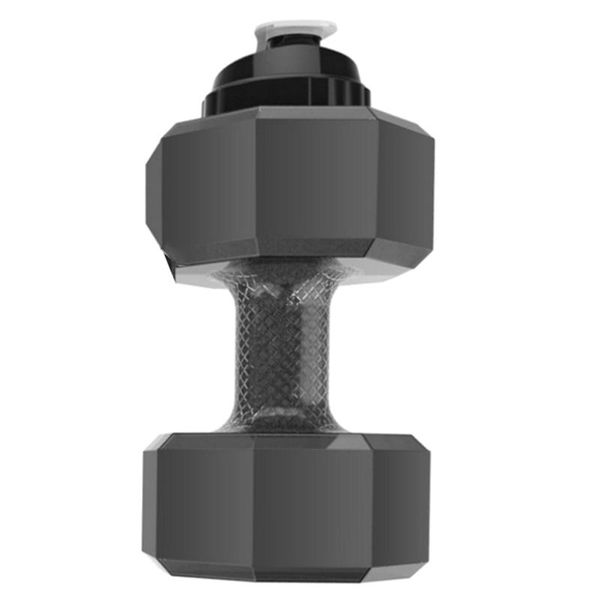 

water bottle -2.2l dumbbell shape jug plastic fitness workout equipment multi-purpose sports can be used
