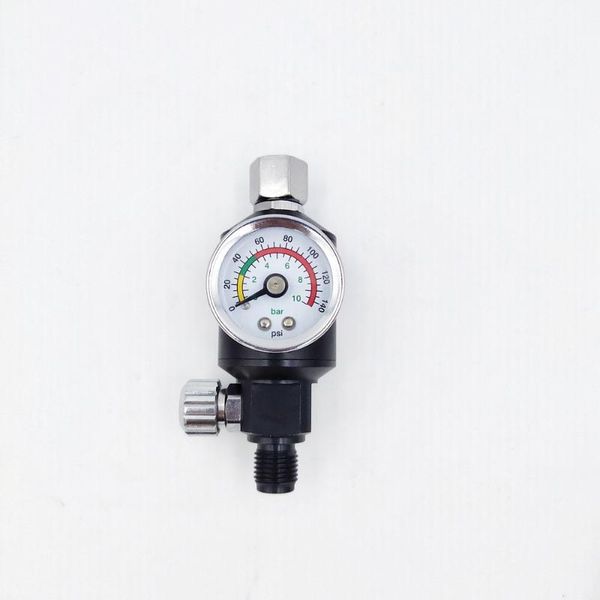 

professional spray guns 0-10bar gun regulator pressure gauge air filter tool aluminum