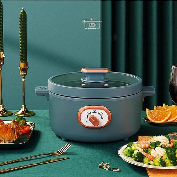

3l multi-function electric skillet electric pot cooking pot student noodle cooking 2-5 people 220v