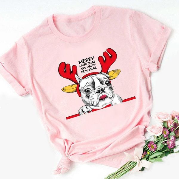 

zoganki new women tshirts merry christmas pink t shirt women fashion graphic cute tee women funny christmas tees clothing, White