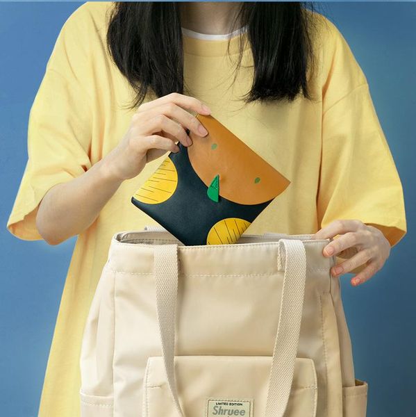

storage bags toilet tampon pack large capacity cute portable monthly matter small bag girl's heart sanitary napkin