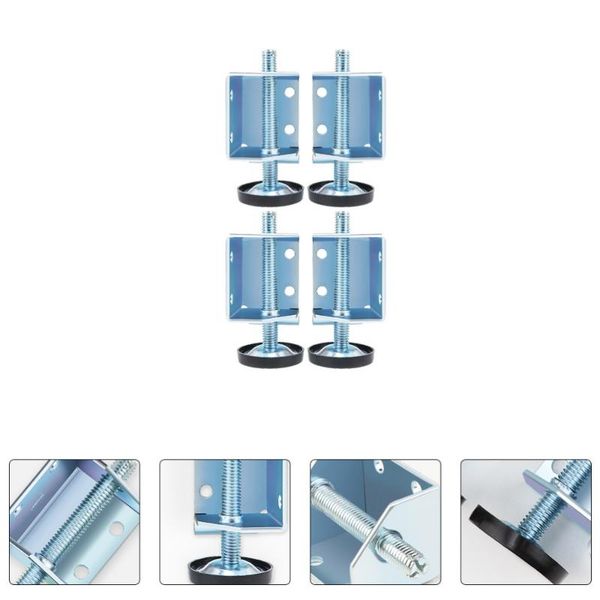 

carpets 4pcs non-slip furniture mat sofa cabinet table foot adjustable support