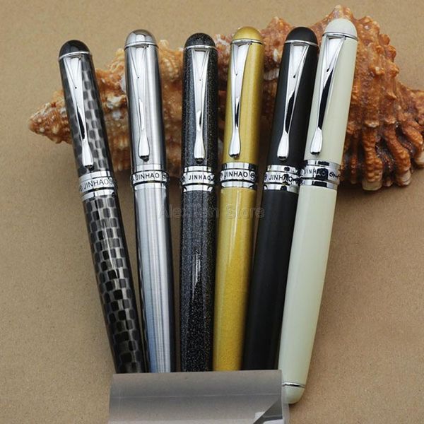 

jinhao x750 elegant 18kgp 0.7mm broad nib fountain pen black grey silver blue pink multicolor for choice jinhao 750