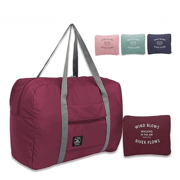 

fashion travel bag for unsiex weekend large capacity storage handbag multifunction carry on drop travel luggage bags