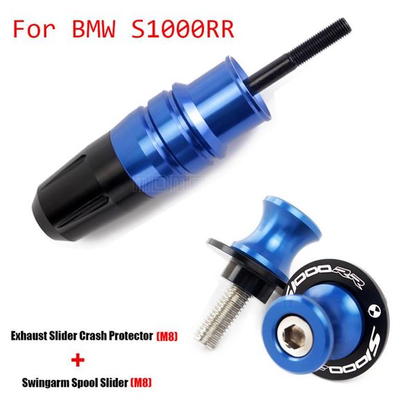 

parts swingarm sliders spools stand screws + crash pads exhaust protector for s1000r s1000rr s1000xr hp4