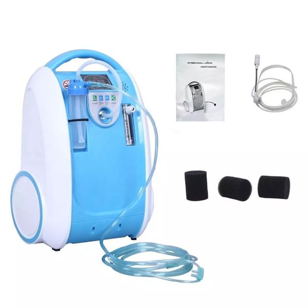 

portable oxygen generator with power bank ce approved oxygen concentrator for old man pregnant woman oxygen machine with battery and wheel