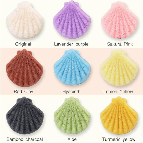 

sponges, applicators & cotton makeup konjac sponge exfoliator face wash cleaning natural cleanse konnyaku cosmetic cleanser puff skin care t
