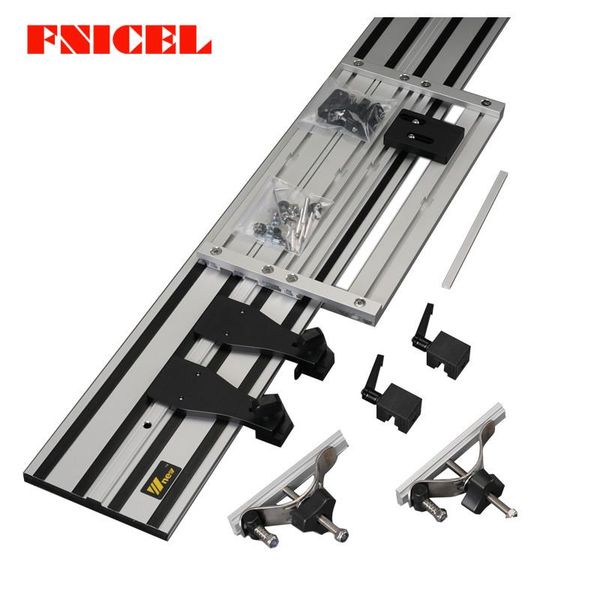 

professional hand tool sets universal double-deck electrotrephine carving machine straight guide rail with adjustable saw base for woodworki