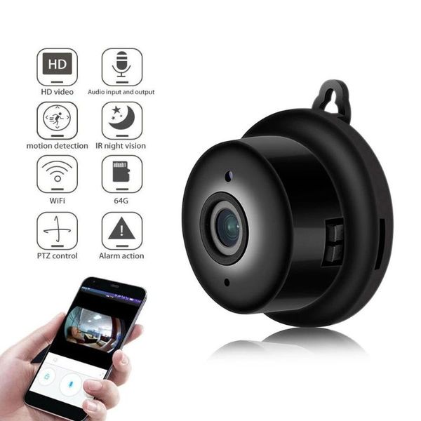 

webcams 1080p motion detection mini wifi ip camera hd two way audio wireless indoor nightvision
