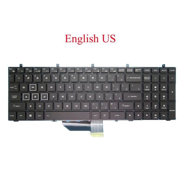 

keyboards lapbacklit us fr be sp po it keyboard for quanta nl9 nl9k english french belgium portugal spanish italy aenl9b00110