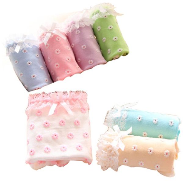 

panties children panites girls fashion floral cotton underwear brand 3pcs/lot girl lace shorts high quality, Camo