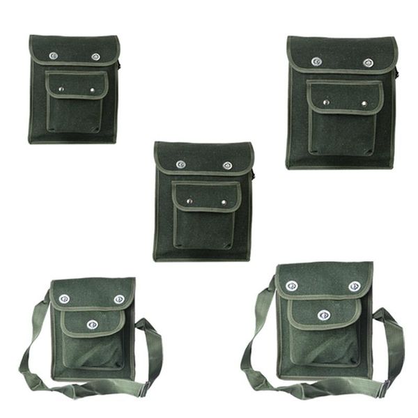 

satchel screwdriver utility kit thick multifunction wear-resistant repair shoulder bag canvas hardware electrician tool bags