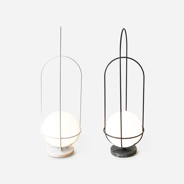 

nordic modern creative restaurant personalized glass ball minimalist art living room bedroom study desk bedside lamp