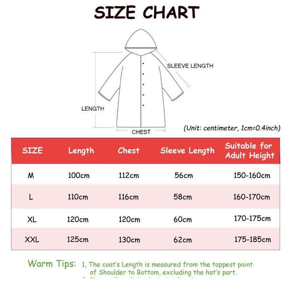 

fashion waterproof thick plastic women long impermeable raincoat jacket men portable outdoor travel rainwear ra jllich
