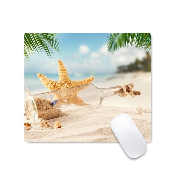 

mouse pads & wrist rests starfish unique deskpad game mousepad desk protect officework mat non-slip lapcushion