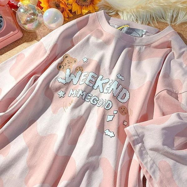 

women's t-shirt 2021 summer sleeve punk gothic t shirt short hiphop tshirt harajuku letter print vintage streetwear oversize, White