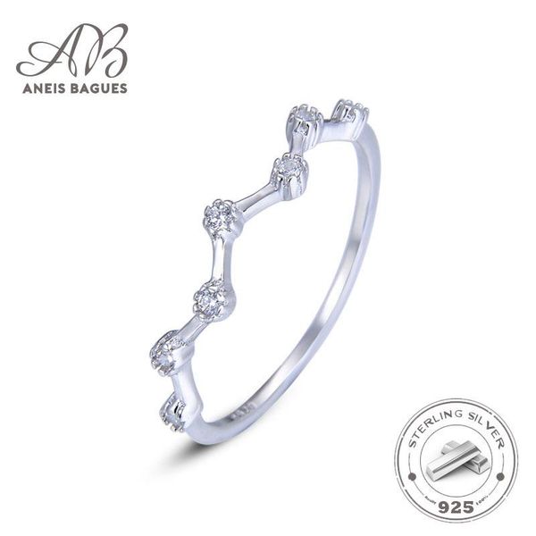 

cluster rings aneis bagues white pink purple cz finger for women stackable match wedding statement sterling silver 925 jewelry gift, Golden;silver