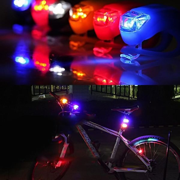 

bike lights 5 pcs safety light mini led multifunctional strobe security work emergency for night runners cycling walking (mixed