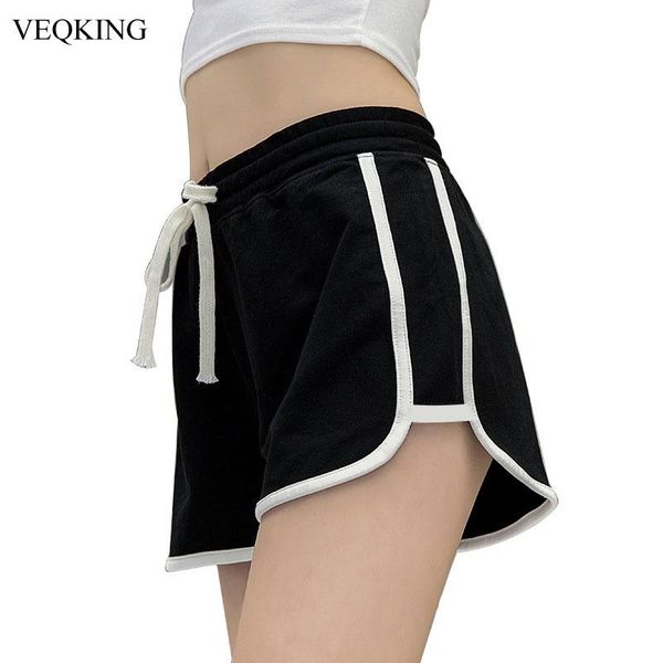 

yoga outfit vikqking gym workout sports shorts,women's loose slim high waist short pants,drawstring running fitness shorts