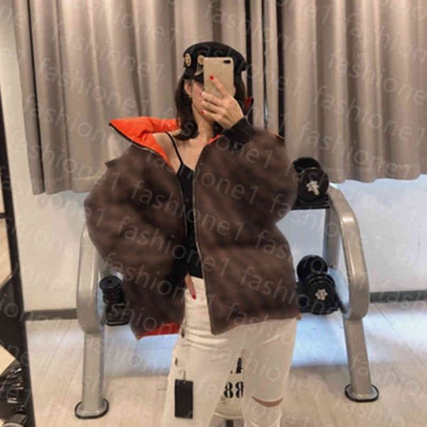 

designer womens down coats jacket thicken winter fashion warm double sided hooded letter coat 3 different styles of colors can choose, Black