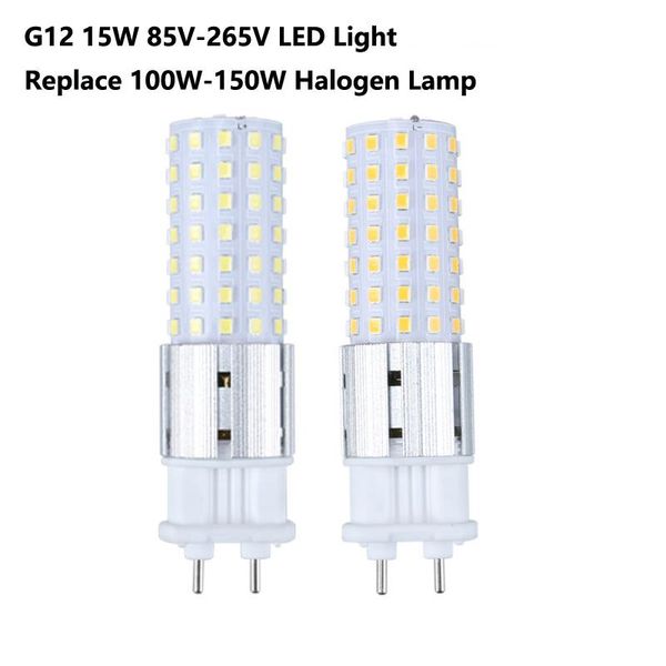 

bulbs g12 led corn light 15w 1500lm smd2835 bulb lamp ultra bright ac85-265v high brightness lighting wholesale 10/lot