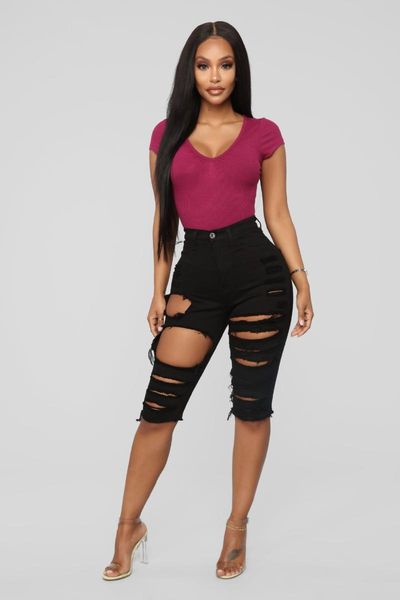 

women's jeans high waist black fashion 2021 women button vintage pants for boyfriend woman plus size girls, Blue