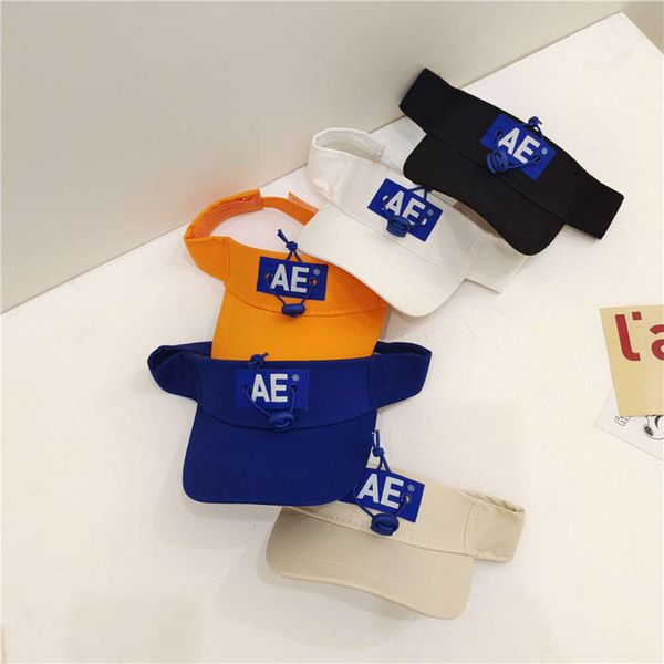 

children's sunshade hat summer sunscreen duck tongue boys and girls sun korean baseball cool, Yellow