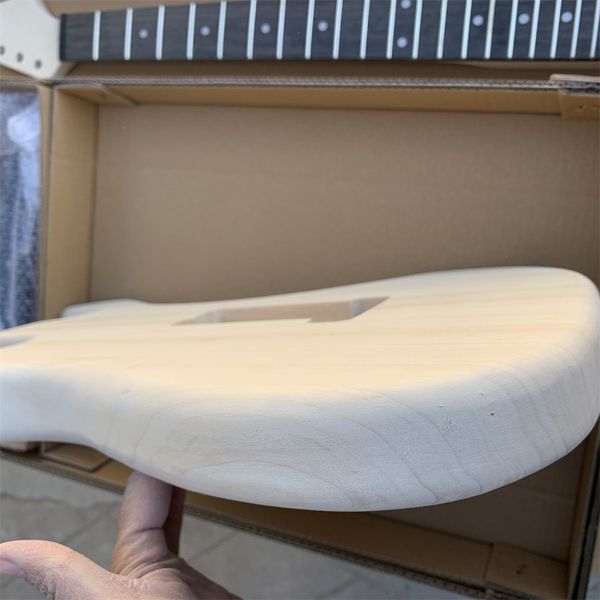 

electric body poplar wood electric guitar strat body st