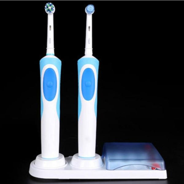 

toothbrush holders 1pc electric holder bracket bathroom stander base support tooth brush heads box with charger hole