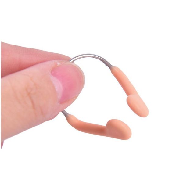 

1pcs new soft sile steel wire nose clips for summer swimming diving equipment jllsvm