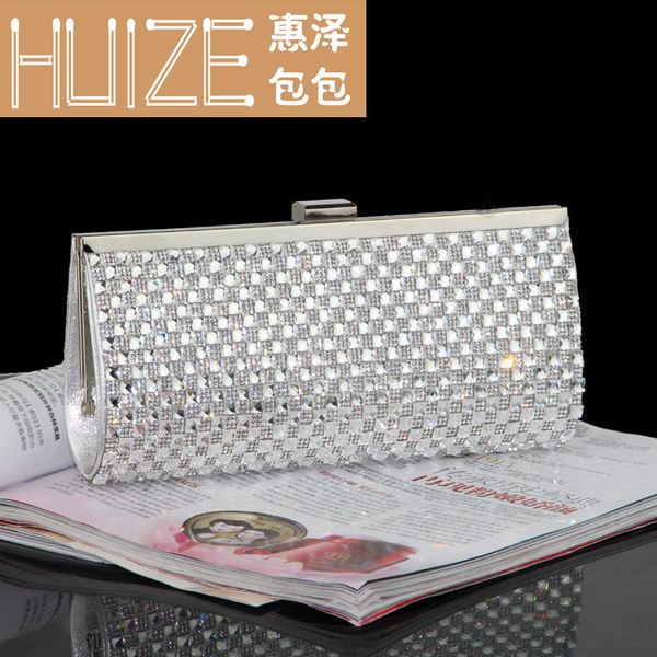 

fashion evening bag diamond inlaid dinner able and personalized lady's hand