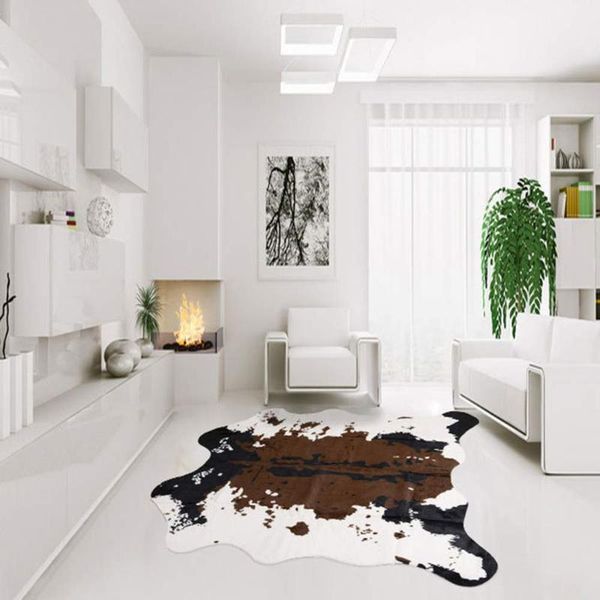

carpets anti-slip carpet artificial leather fur rugs printed living room bedroom office chair sofa