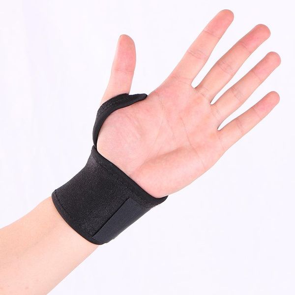 

fitness weightlifting bracer basketball sports diving material adjustable the winding wrist pressurized palm training 07jw264, Black;red