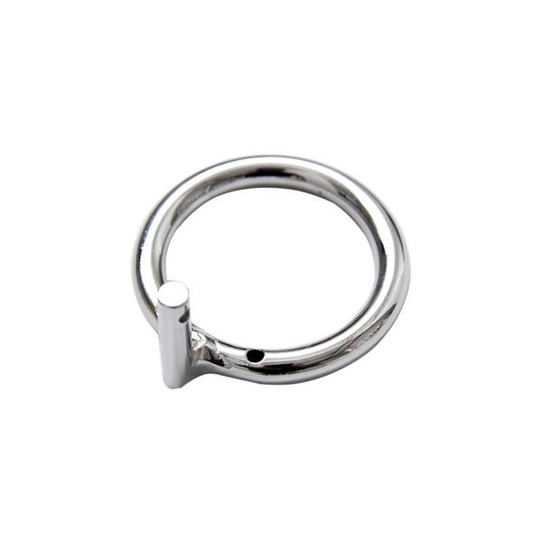 

stainless steel cock cage put a ring on it metal cock cage 3.31 inches long