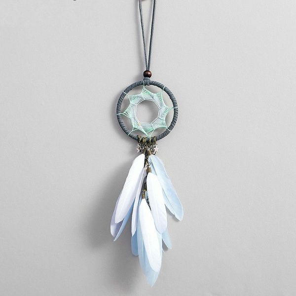 

dream catcher handmade beaded feather pendant dreamcatcher home decor car ornament wall hanging led light dreamcatcher ornament 12c3