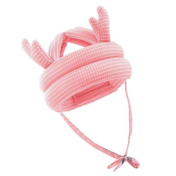 

baby toddler cap anti-collision protective hat baby safety helmet adjustable, Yellow