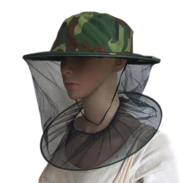 

mosquito head net hat wide brim anti insect bee protective mesh cover face mask bucket hats for beekeeping beekeeper, Black;white