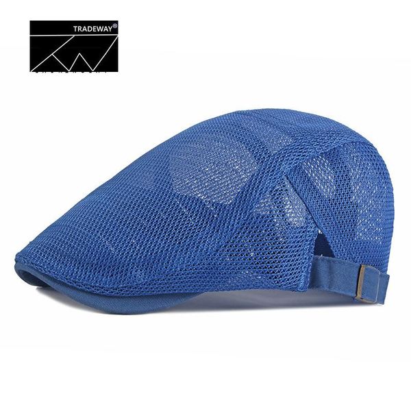 

berets 6 colors children boys and girls leisure personality letter hat cotton kids peaked cap baby's accessories, Blue;gray