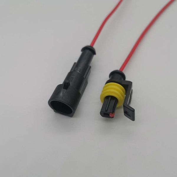 

16 p 1.5 automotive waterproof wire harness connector connector with wire