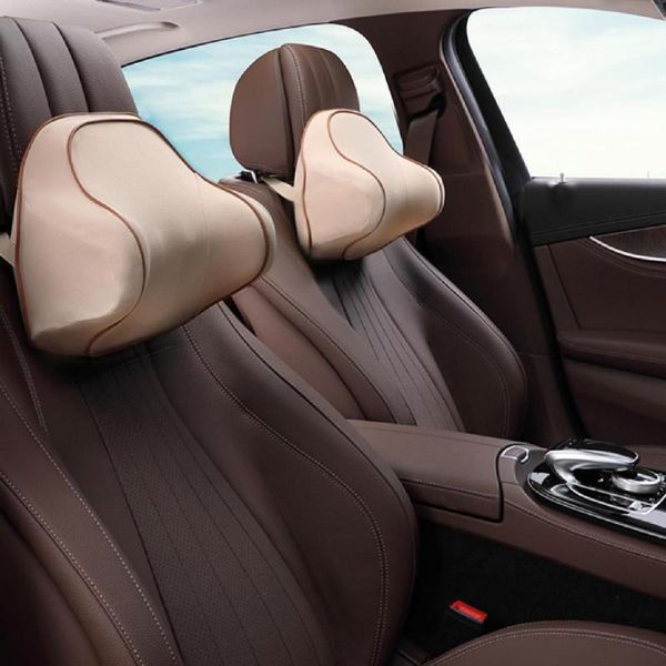 

seat cushions headrest pillow soft waterproof memory cotton adjustable car neck for
