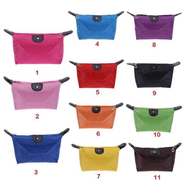 

storage bags 11 color women cosmetic handbag makeup case tote bag toiletry organizer outdoor travel casual