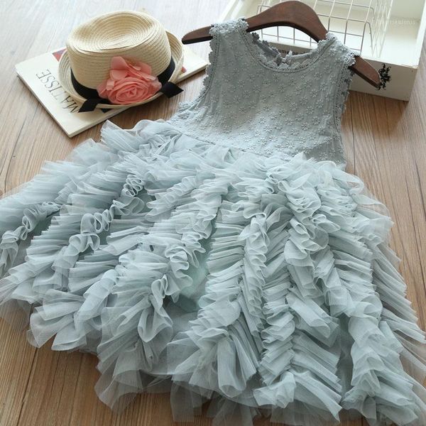 

girl's dresses summer baby girl sleeveless kids girls dress 2-6 years children's clothing pink blue white1, Red;yellow