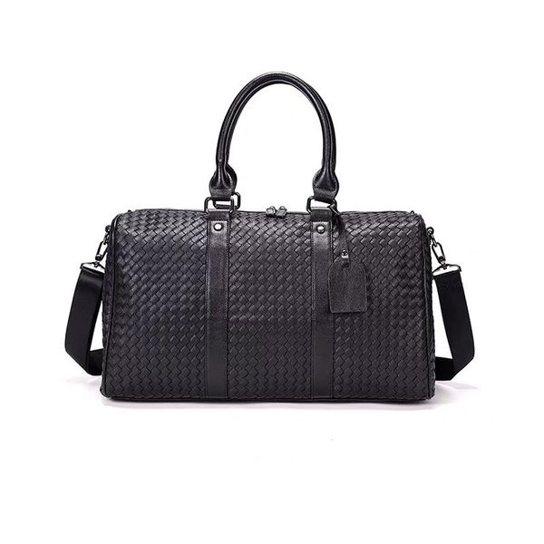 

duffel bags retro horse leather gym bag dry and wet separation fashion trend travel large capacity shoulder men's handbag type hand