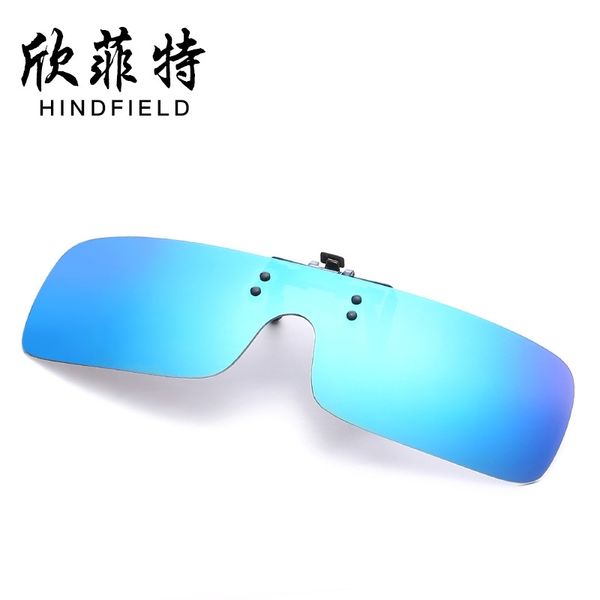 

xinfeite new square polarizing driver's mirror men's outdoor sports glasses clip 608
