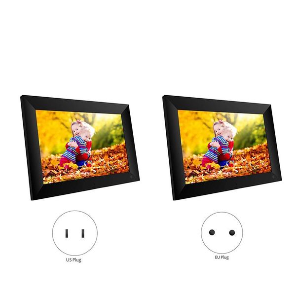 

10.1 inch 16gb wifi digital p frame, hd ips display press screen - share moments instantly via frameo app