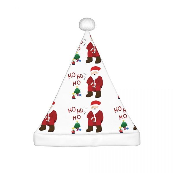 

wide brim hats santa claus merry christmas xmas gift man's womens hat, Blue;gray