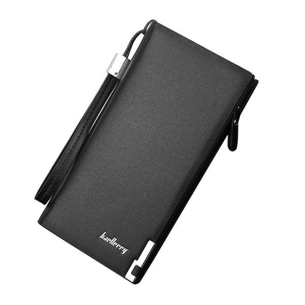 

fashion clutch male wallet men baellerry wallets wristlet bags coin purse mens leather portemonnee, Red;black