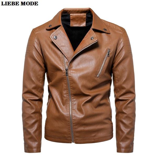 

men's fur & faux leather moto jacket coat punk style mens slim turn down casual zipper outerwear motorcycle biker plus size 5xl 6xl, Black
