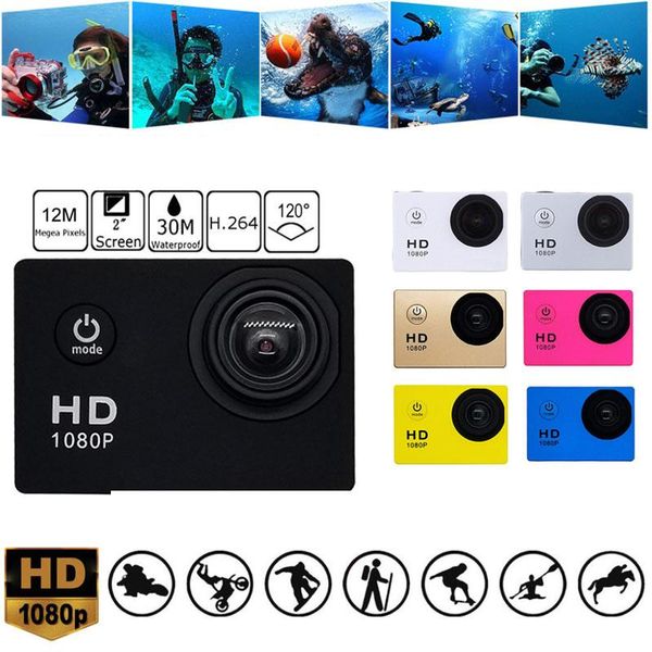 

mini cameras dv camera 1080p hd camcorder outdoor sports cam 30m underwater waterproof video recording 140 degree wide-angle