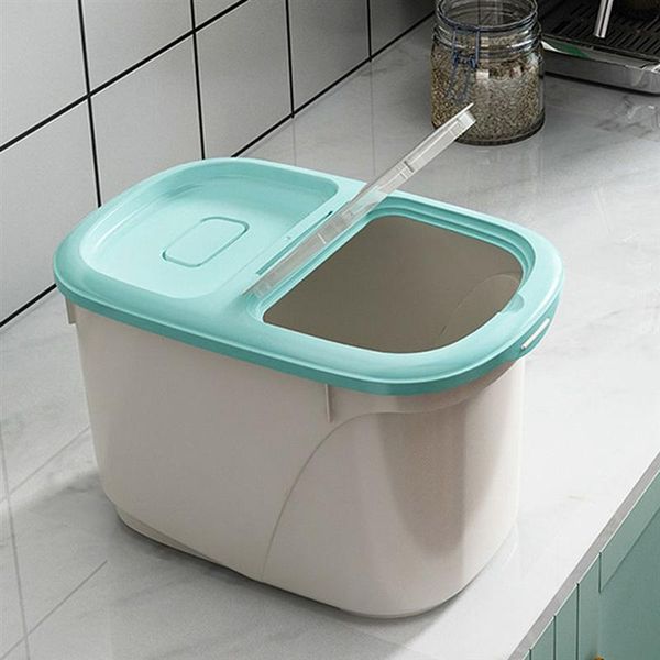 

15kg large multifunctional rice bucket kitchen insect-proof sealed grain storage bin moisture-proof rice cylinder kitche